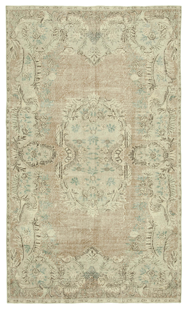 Handmade White Wash Area Rug > Design# OL-AC-39297 > Size: 5'-7" x 9'-5", Carpet Culture Rugs, Handmade Rugs, NYC Rugs, New Rugs, Shop Rugs, Rug Store, Outlet Rugs, SoHo Rugs, Rugs in USA