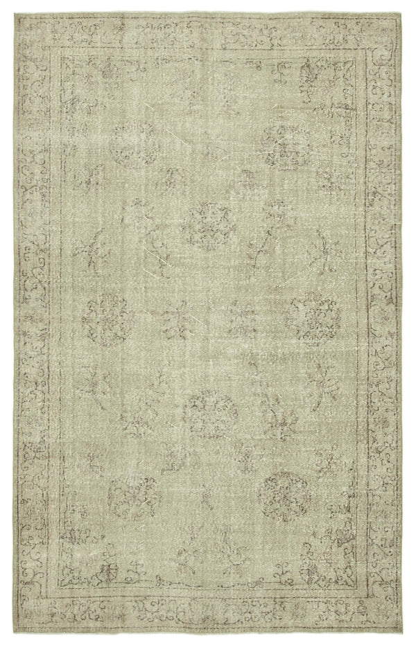 Handmade White Wash Area Rug > Design# OL-AC-39298 > Size: 6'-5" x 10'-0", Carpet Culture Rugs, Handmade Rugs, NYC Rugs, New Rugs, Shop Rugs, Rug Store, Outlet Rugs, SoHo Rugs, Rugs in USA