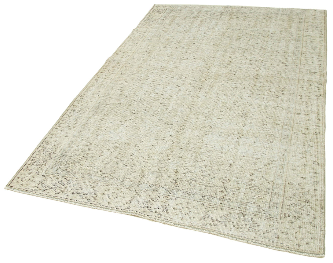 Handmade White Wash Area Rug > Design# OL-AC-39302 > Size: 5'-0" x 8'-3", Carpet Culture Rugs, Handmade Rugs, NYC Rugs, New Rugs, Shop Rugs, Rug Store, Outlet Rugs, SoHo Rugs, Rugs in USA