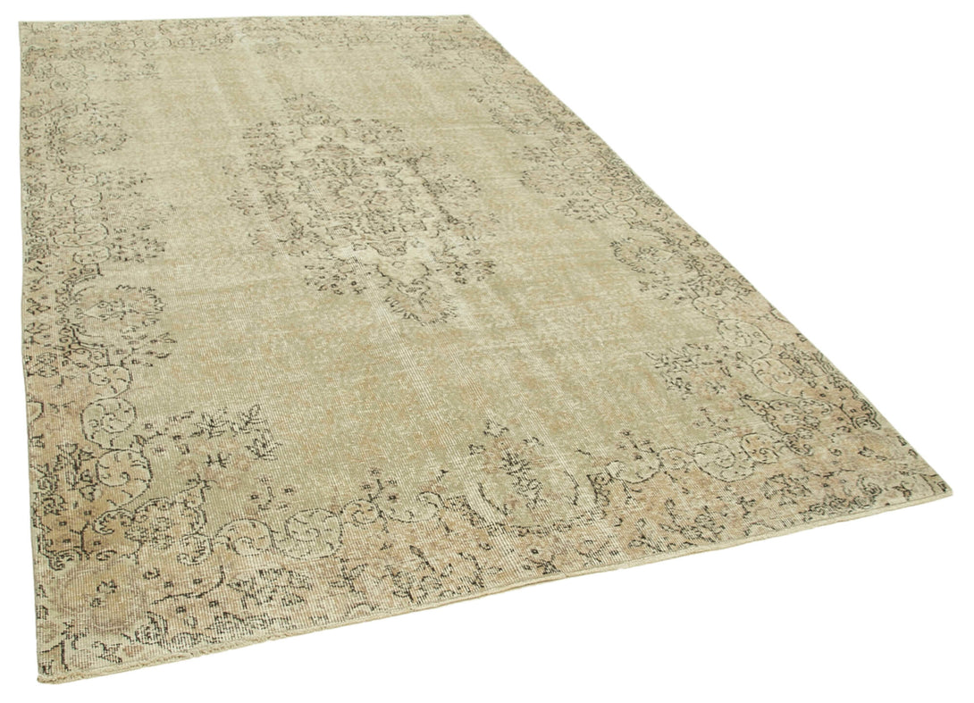 Handmade White Wash Area Rug > Design# OL-AC-39308 > Size: 5'-9" x 9'-2", Carpet Culture Rugs, Handmade Rugs, NYC Rugs, New Rugs, Shop Rugs, Rug Store, Outlet Rugs, SoHo Rugs, Rugs in USA