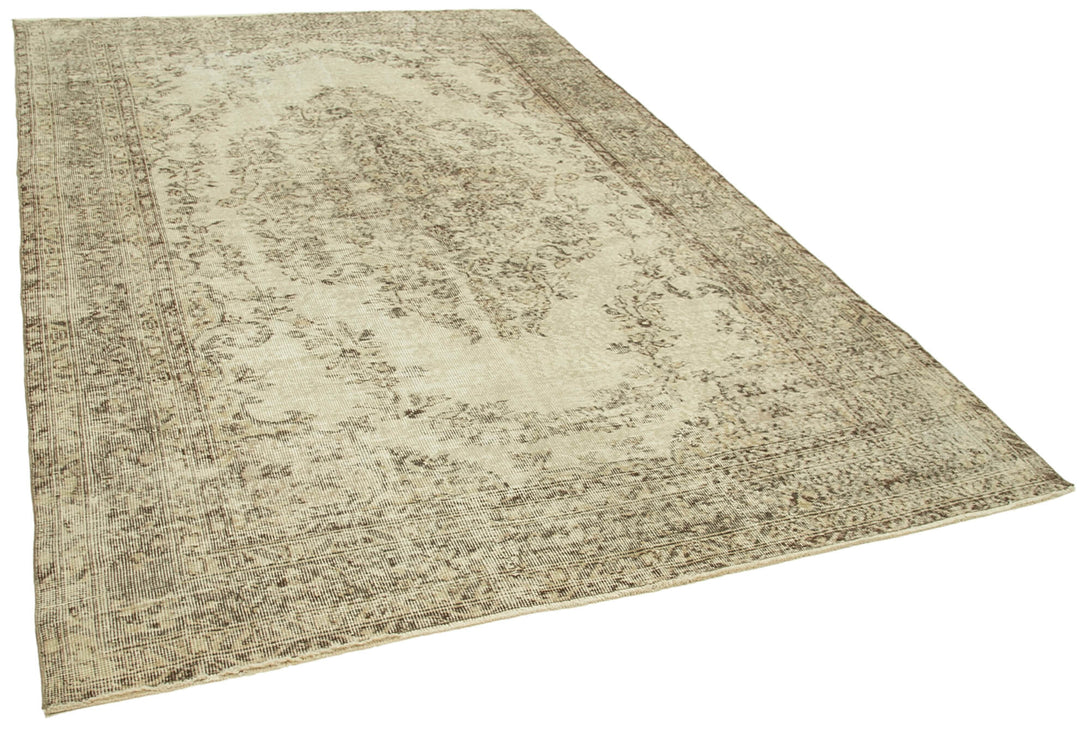 Handmade White Wash Area Rug > Design# OL-AC-39312 > Size: 6'-7" x 9'-10", Carpet Culture Rugs, Handmade Rugs, NYC Rugs, New Rugs, Shop Rugs, Rug Store, Outlet Rugs, SoHo Rugs, Rugs in USA