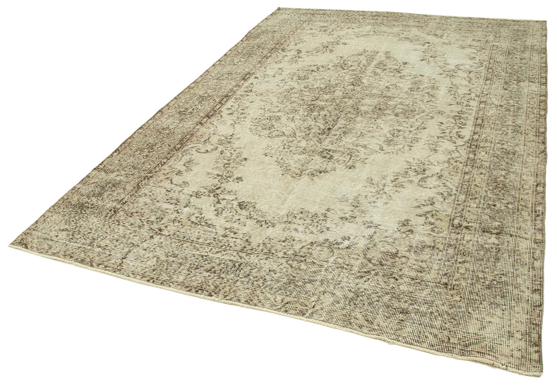 Handmade White Wash Area Rug > Design# OL-AC-39312 > Size: 6'-7" x 9'-10", Carpet Culture Rugs, Handmade Rugs, NYC Rugs, New Rugs, Shop Rugs, Rug Store, Outlet Rugs, SoHo Rugs, Rugs in USA