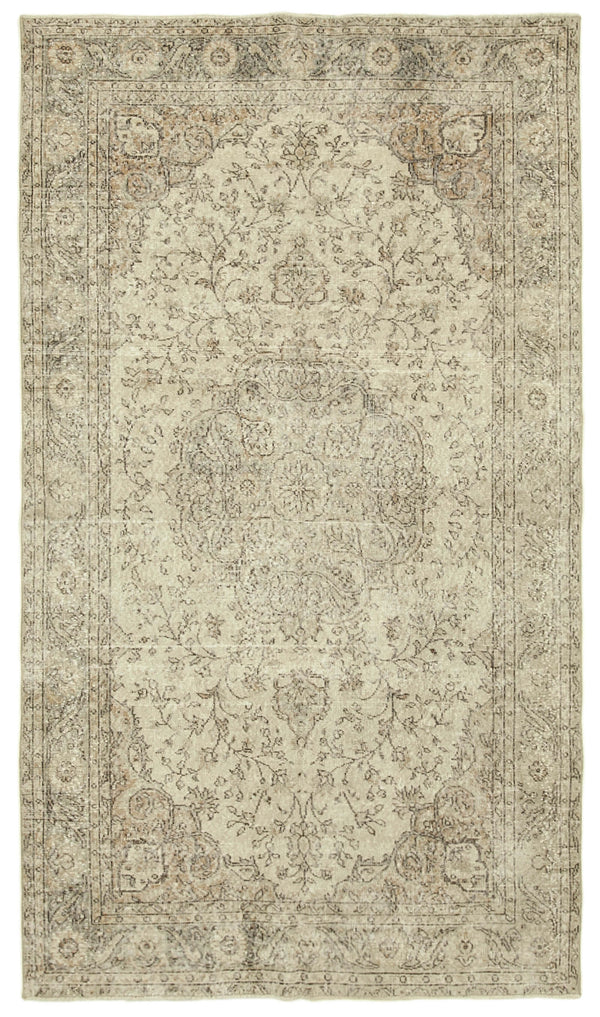 Handmade White Wash Area Rug > Design# OL-AC-39319 > Size: 5'-1" x 8'-11", Carpet Culture Rugs, Handmade Rugs, NYC Rugs, New Rugs, Shop Rugs, Rug Store, Outlet Rugs, SoHo Rugs, Rugs in USA