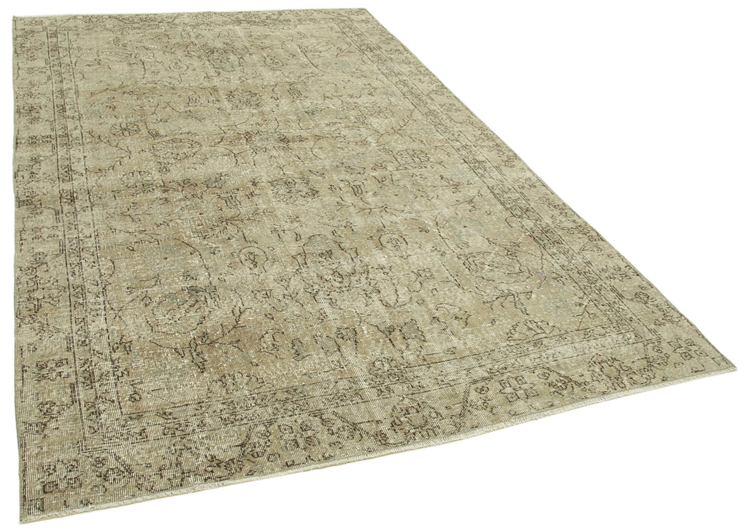 Handmade White Wash Area Rug > Design# OL-AC-39321 > Size: 5'-11" x 9'-8", Carpet Culture Rugs, Handmade Rugs, NYC Rugs, New Rugs, Shop Rugs, Rug Store, Outlet Rugs, SoHo Rugs, Rugs in USA