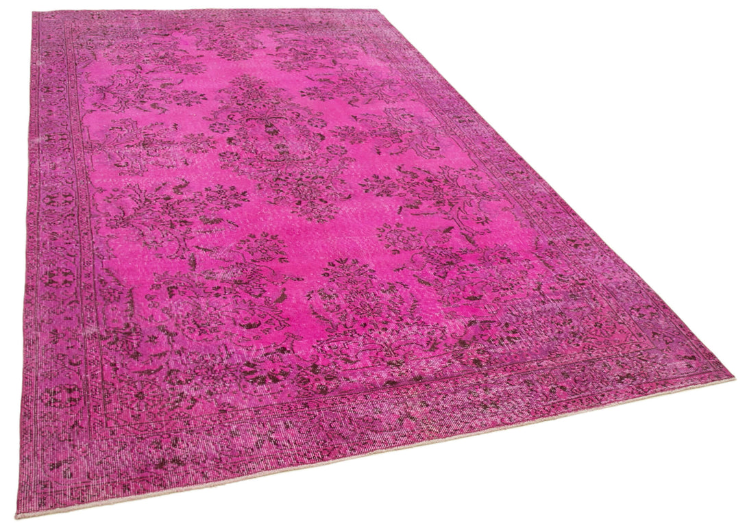 Handmade Overdyed Area Rug > Design# OL-AC-39343 > Size: 5'-9" x 9'-8", Carpet Culture Rugs, Handmade Rugs, NYC Rugs, New Rugs, Shop Rugs, Rug Store, Outlet Rugs, SoHo Rugs, Rugs in USA