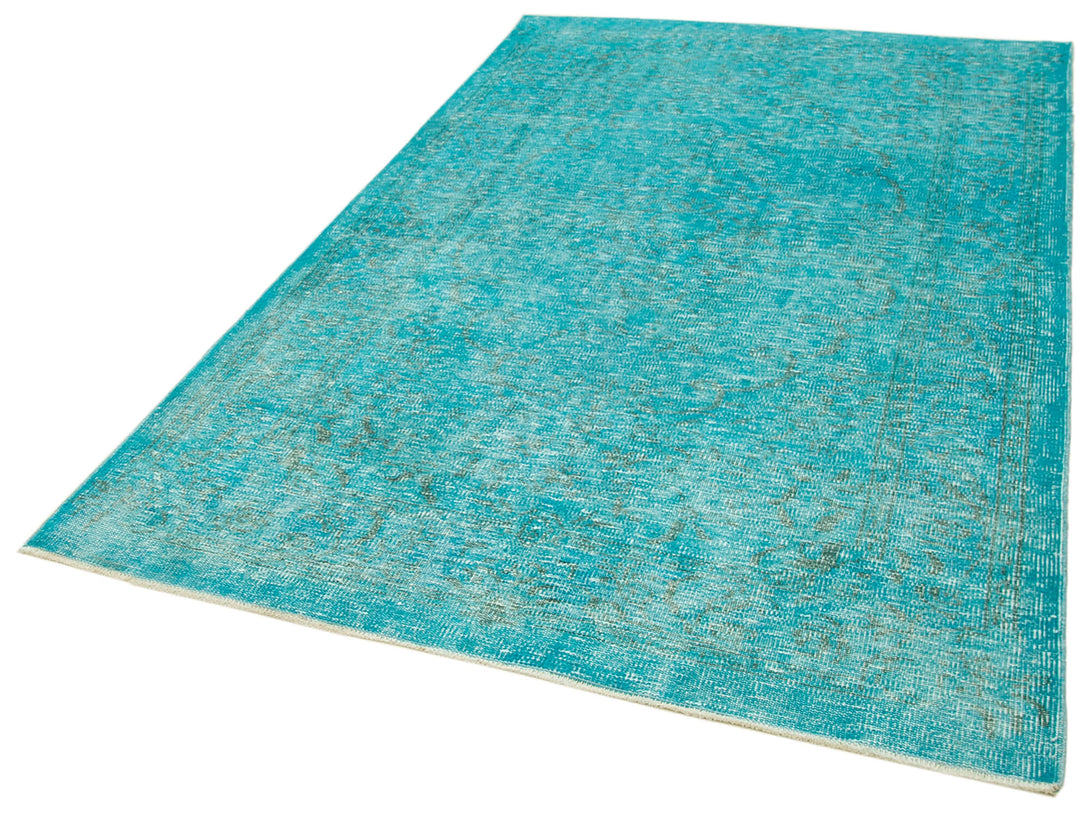 Handmade Overdyed Area Rug > Design# OL-AC-39367 > Size: 5'-3" x 8'-8", Carpet Culture Rugs, Handmade Rugs, NYC Rugs, New Rugs, Shop Rugs, Rug Store, Outlet Rugs, SoHo Rugs, Rugs in USA