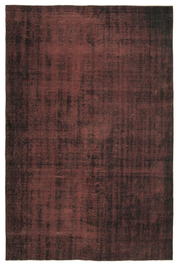 Handmade Overdyed Area Rug > Design# OL-AC-39382 > Size: 6'-1" x 9'-0", Carpet Culture Rugs, Handmade Rugs, NYC Rugs, New Rugs, Shop Rugs, Rug Store, Outlet Rugs, SoHo Rugs, Rugs in USA