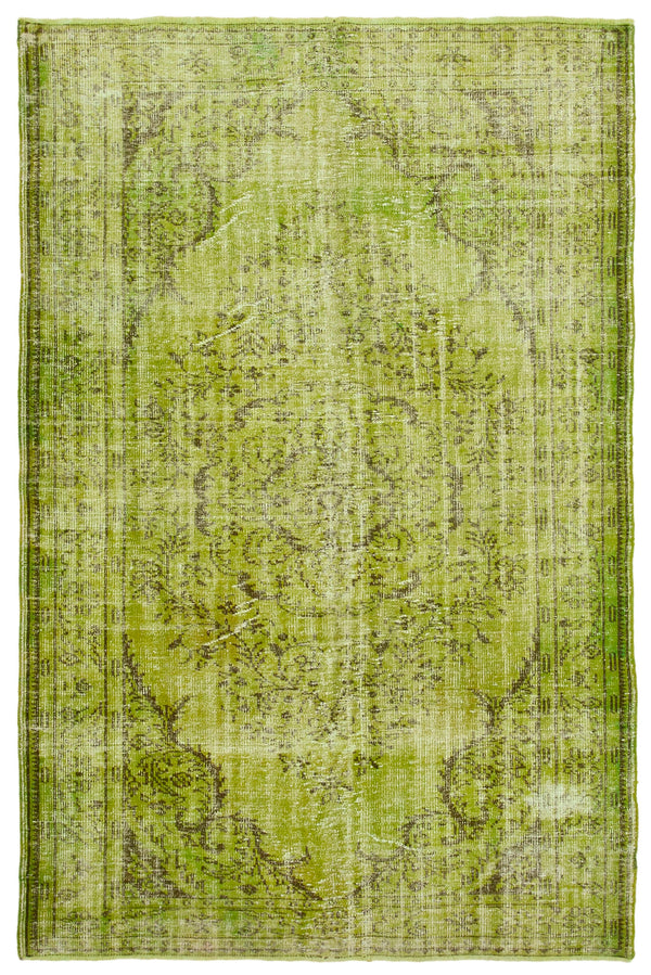 Handmade Overdyed Area Rug > Design# OL-AC-39383 > Size: 6'-3" x 9'-6", Carpet Culture Rugs, Handmade Rugs, NYC Rugs, New Rugs, Shop Rugs, Rug Store, Outlet Rugs, SoHo Rugs, Rugs in USA