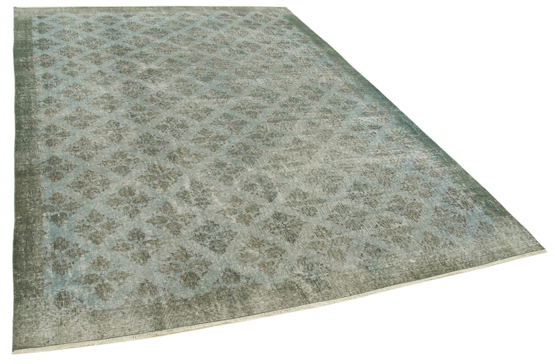 Handmade Overdyed Area Rug > Design# OL-AC-39395 > Size: 6'-9" x 10'-1", Carpet Culture Rugs, Handmade Rugs, NYC Rugs, New Rugs, Shop Rugs, Rug Store, Outlet Rugs, SoHo Rugs, Rugs in USA