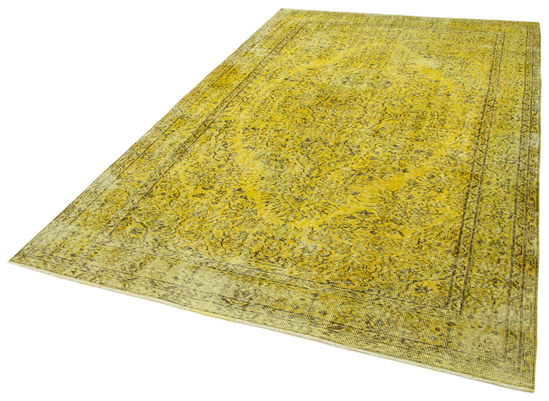 Handmade Overdyed Area Rug > Design# OL-AC-39411 > Size: 5'-10" x 9'-5", Carpet Culture Rugs, Handmade Rugs, NYC Rugs, New Rugs, Shop Rugs, Rug Store, Outlet Rugs, SoHo Rugs, Rugs in USA