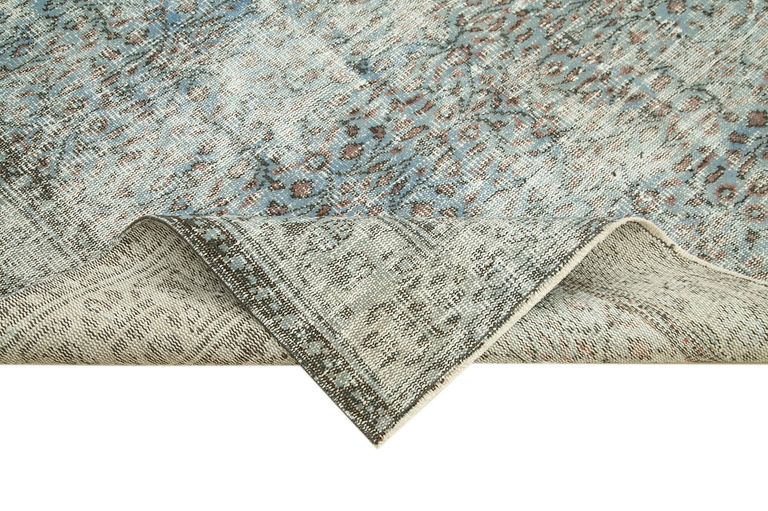 Handmade Overdyed Area Rug > Design# OL-AC-39434 > Size: 5'-7" x 8'-10", Carpet Culture Rugs, Handmade Rugs, NYC Rugs, New Rugs, Shop Rugs, Rug Store, Outlet Rugs, SoHo Rugs, Rugs in USA