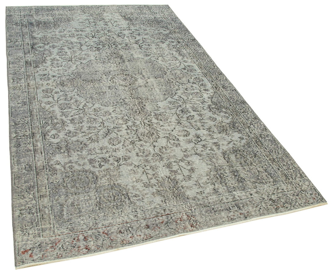 Handmade Overdyed Area Rug > Design# OL-AC-39444 > Size: 4'-9" x 8'-2", Carpet Culture Rugs, Handmade Rugs, NYC Rugs, New Rugs, Shop Rugs, Rug Store, Outlet Rugs, SoHo Rugs, Rugs in USA