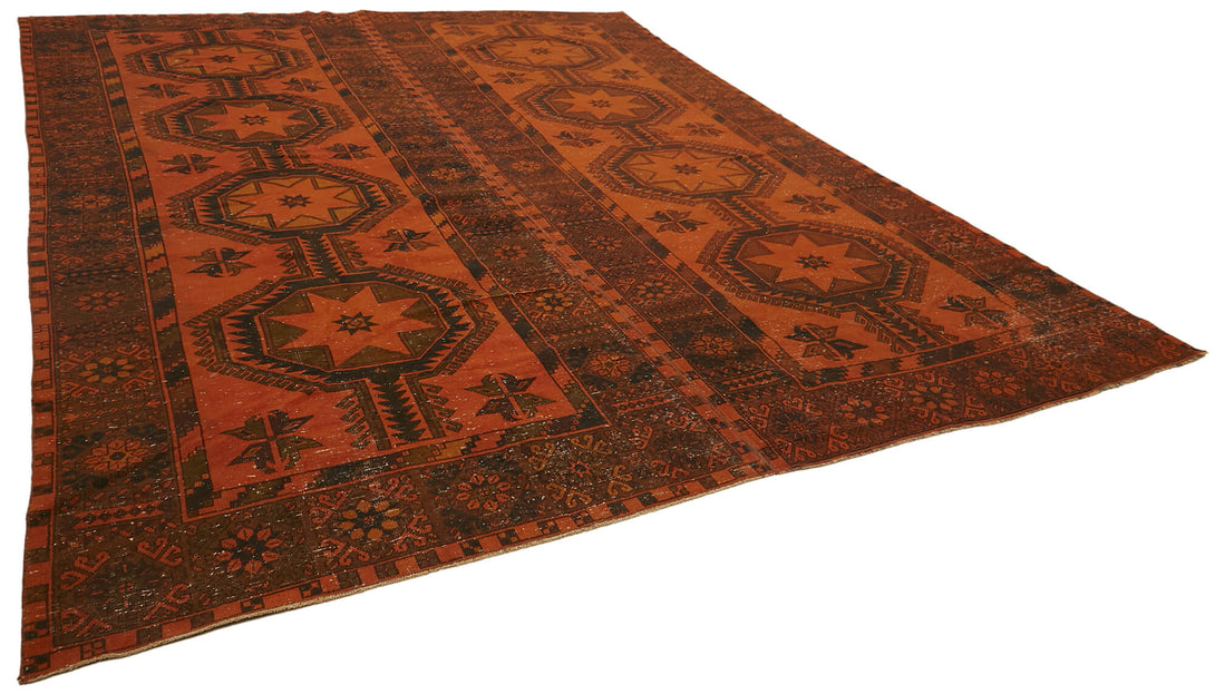 Handmade Persian Overdyed Area Rug > Design# OL-AC-39868 > Size: 9'-9" x 12'-2", Carpet Culture Rugs, Handmade Rugs, NYC Rugs, New Rugs, Shop Rugs, Rug Store, Outlet Rugs, SoHo Rugs, Rugs in USA