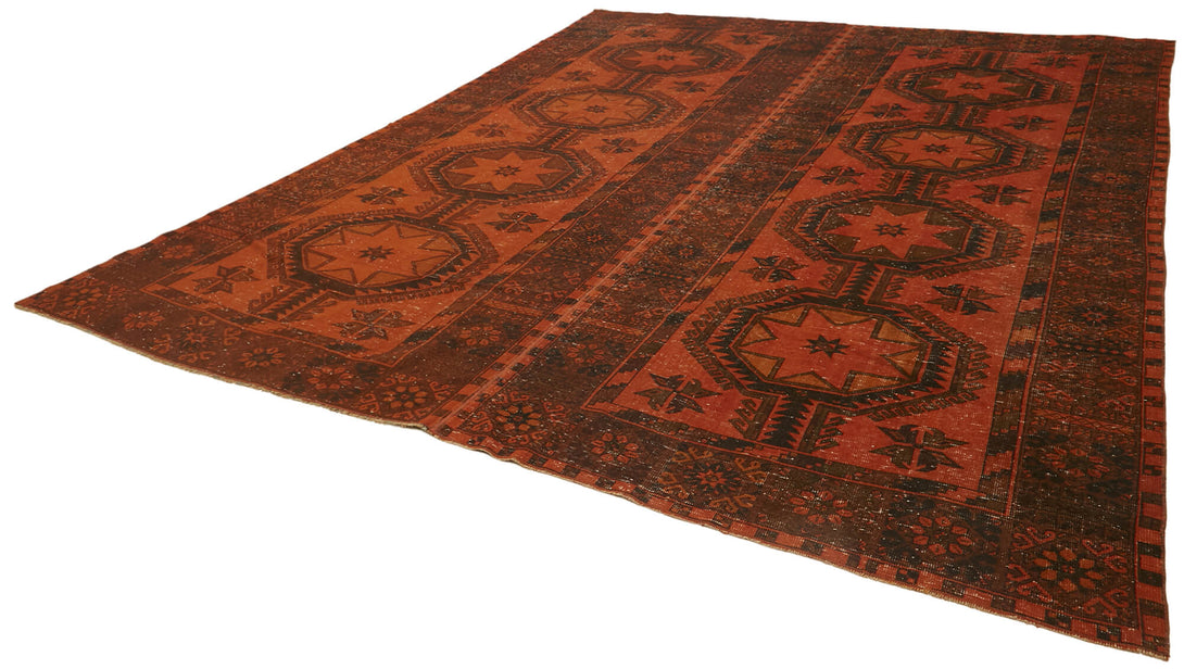 Handmade Persian Overdyed Area Rug > Design# OL-AC-39868 > Size: 9'-9" x 12'-2", Carpet Culture Rugs, Handmade Rugs, NYC Rugs, New Rugs, Shop Rugs, Rug Store, Outlet Rugs, SoHo Rugs, Rugs in USA