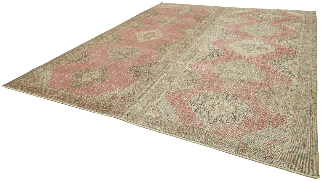 Handmade Persian Vintage Area Rug > Design# OL-AC-39871 > Size: 9'-11" x 12'-4", Carpet Culture Rugs, Handmade Rugs, NYC Rugs, New Rugs, Shop Rugs, Rug Store, Outlet Rugs, SoHo Rugs, Rugs in USA