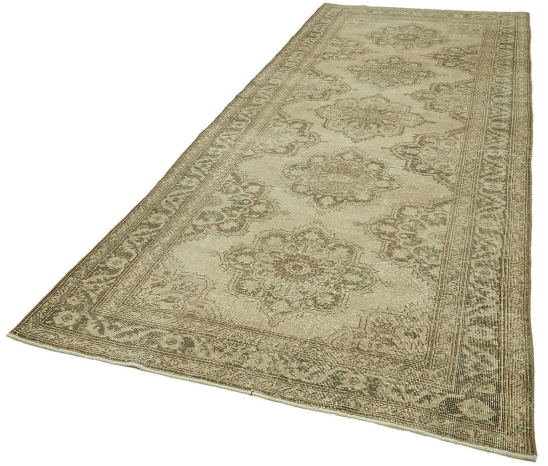 Handmade Vintage Runner > Design# OL-AC-39876 > Size: 4'-6" x 12'-8", Carpet Culture Rugs, Handmade Rugs, NYC Rugs, New Rugs, Shop Rugs, Rug Store, Outlet Rugs, SoHo Rugs, Rugs in USA