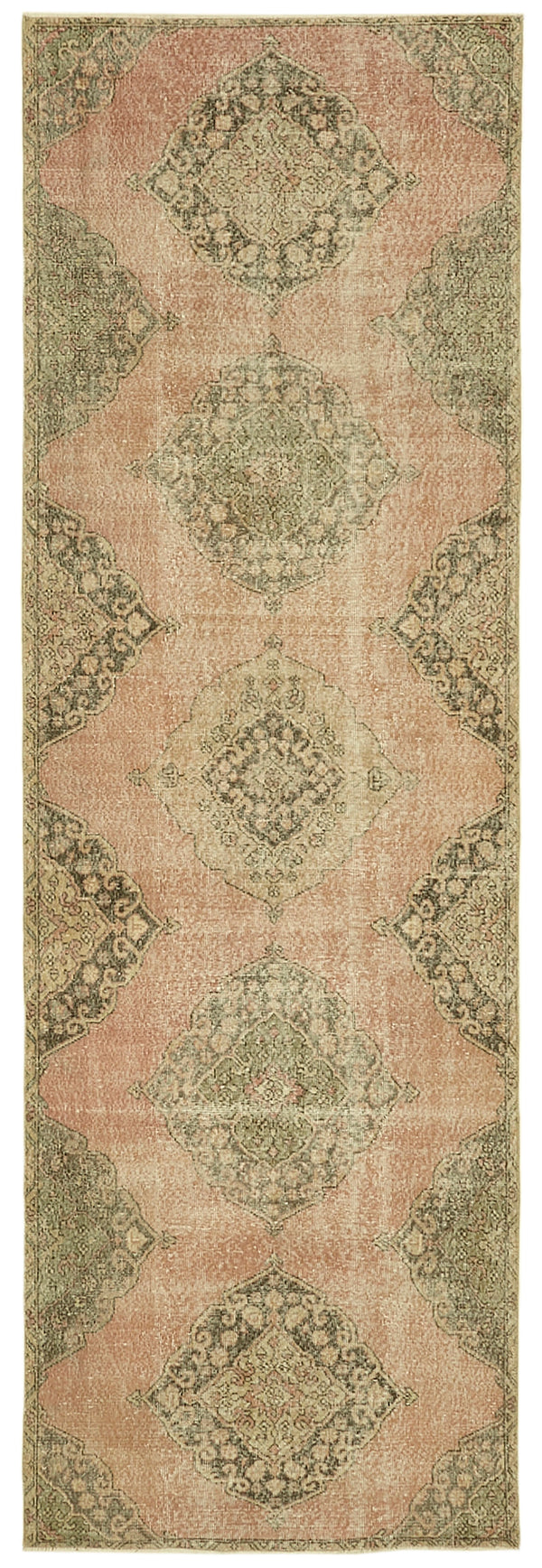 Handmade Vintage Runner > Design# OL-AC-39878 > Size: 3'-9" x 11'-4", Carpet Culture Rugs, Handmade Rugs, NYC Rugs, New Rugs, Shop Rugs, Rug Store, Outlet Rugs, SoHo Rugs, Rugs in USA