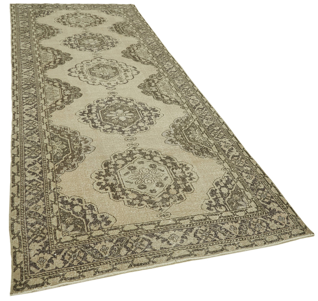 Handmade Vintage Runner > Design# OL-AC-39879 > Size: 4'-7" x 13'-1", Carpet Culture Rugs, Handmade Rugs, NYC Rugs, New Rugs, Shop Rugs, Rug Store, Outlet Rugs, SoHo Rugs, Rugs in USA