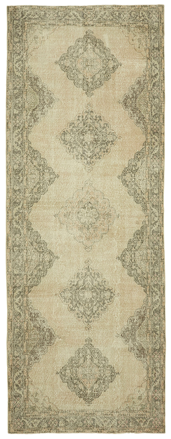 Handmade Vintage Runner > Design# OL-AC-39880 > Size: 4'-10" x 13'-0", Carpet Culture Rugs, Handmade Rugs, NYC Rugs, New Rugs, Shop Rugs, Rug Store, Outlet Rugs, SoHo Rugs, Rugs in USA