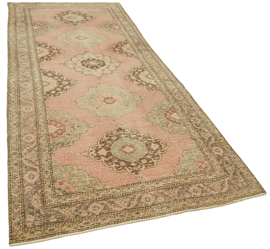 Handmade Vintage Runner > Design# OL-AC-39886 > Size: 4'-8" x 12'-3", Carpet Culture Rugs, Handmade Rugs, NYC Rugs, New Rugs, Shop Rugs, Rug Store, Outlet Rugs, SoHo Rugs, Rugs in USA