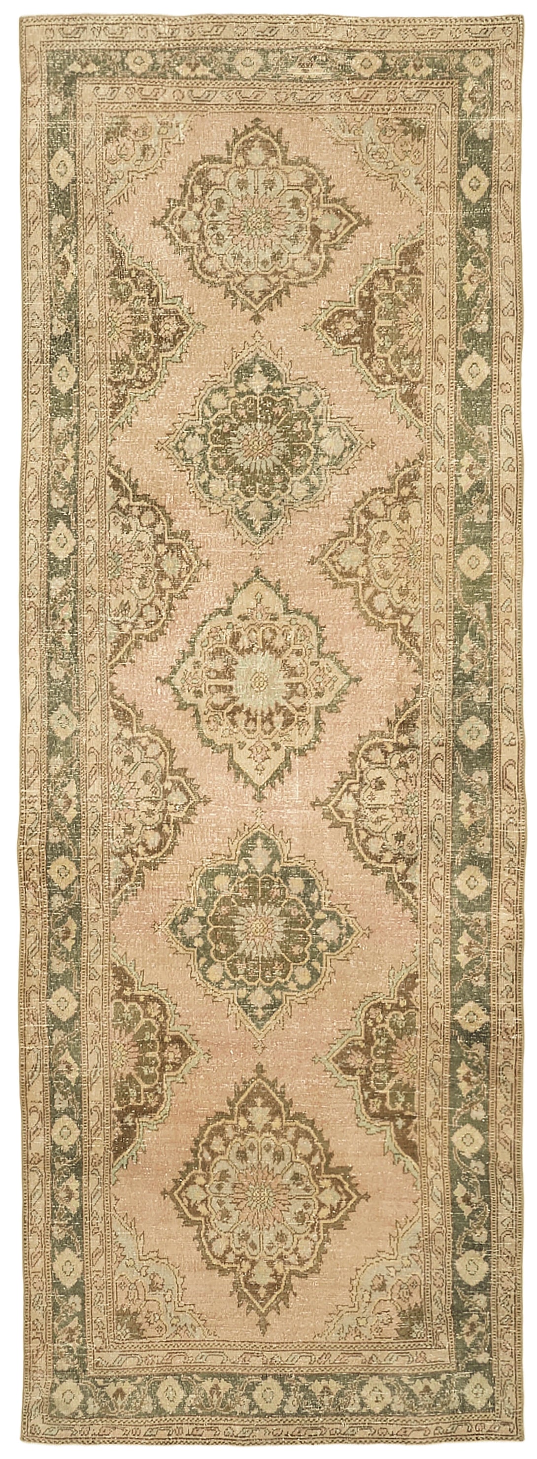 Handmade Vintage Runner > Design# OL-AC-39889 > Size: 4'-8" x 13'-0", Carpet Culture Rugs, Handmade Rugs, NYC Rugs, New Rugs, Shop Rugs, Rug Store, Outlet Rugs, SoHo Rugs, Rugs in USA