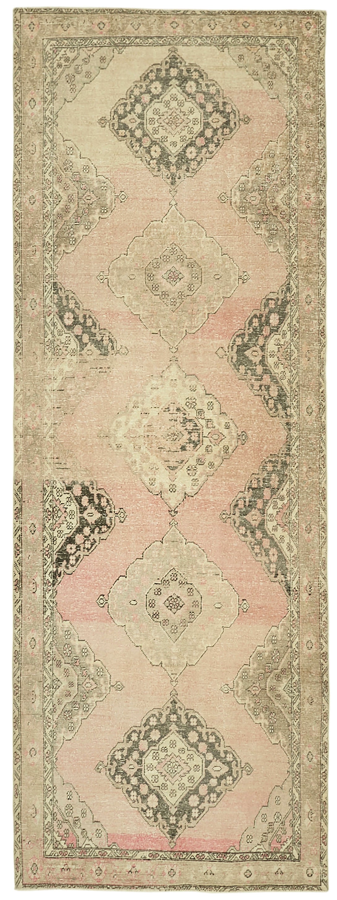 Handmade Vintage Runner > Design# OL-AC-39890 > Size: 4'-8" x 12'-10", Carpet Culture Rugs, Handmade Rugs, NYC Rugs, New Rugs, Shop Rugs, Rug Store, Outlet Rugs, SoHo Rugs, Rugs in USA