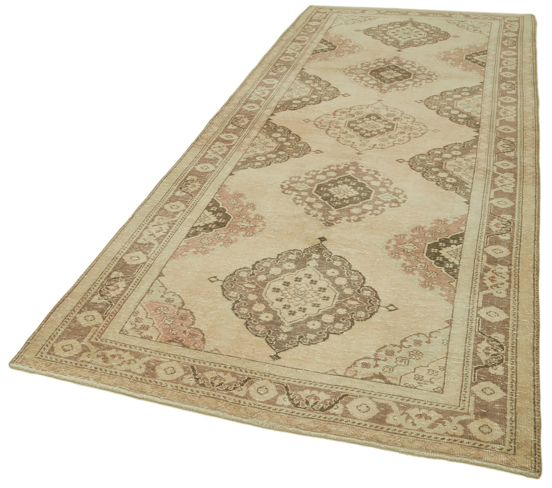 Handmade Vintage Runner > Design# OL-AC-39891 > Size: 4'-7" x 12'-5", Carpet Culture Rugs, Handmade Rugs, NYC Rugs, New Rugs, Shop Rugs, Rug Store, Outlet Rugs, SoHo Rugs, Rugs in USA