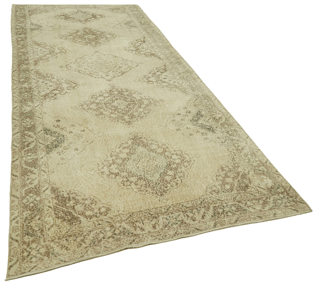 Handmade Vintage Runner > Design# OL-AC-39892 > Size: 4'-8" x 13'-3", Carpet Culture Rugs, Handmade Rugs, NYC Rugs, New Rugs, Shop Rugs, Rug Store, Outlet Rugs, SoHo Rugs, Rugs in USA