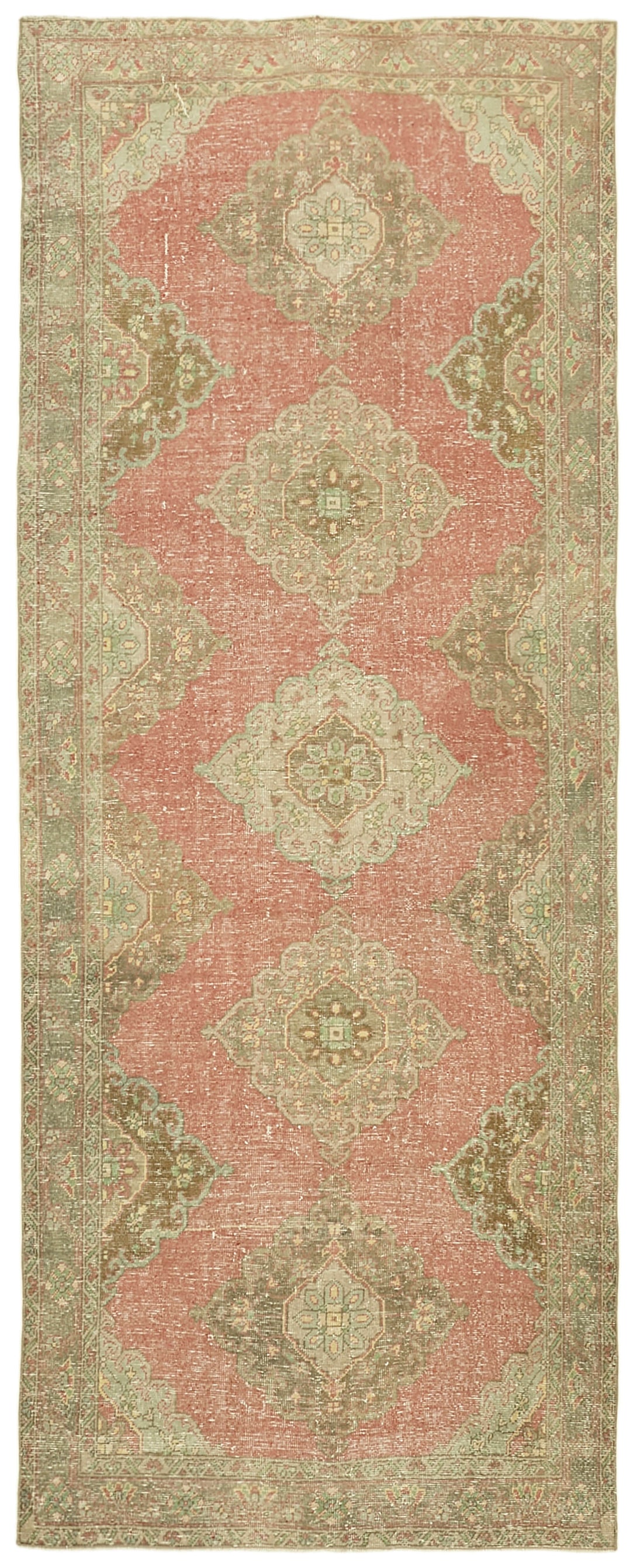 Handmade Vintage Runner > Design# OL-AC-39893 > Size: 4'-8" x 12'-0", Carpet Culture Rugs, Handmade Rugs, NYC Rugs, New Rugs, Shop Rugs, Rug Store, Outlet Rugs, SoHo Rugs, Rugs in USA