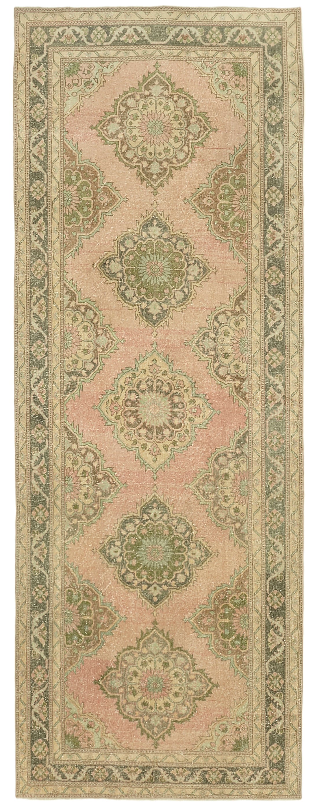 Handmade Vintage Runner > Design# OL-AC-39897 > Size: 4'-9" x 12'-10", Carpet Culture Rugs, Handmade Rugs, NYC Rugs, New Rugs, Shop Rugs, Rug Store, Outlet Rugs, SoHo Rugs, Rugs in USA