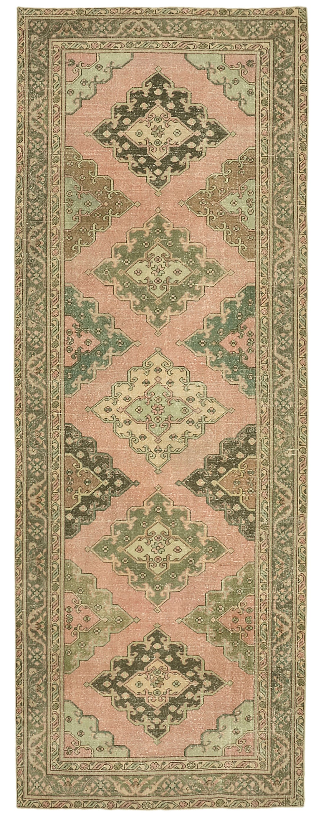 Handmade Vintage Runner > Design# OL-AC-39902 > Size: 4'-9" x 12'-9", Carpet Culture Rugs, Handmade Rugs, NYC Rugs, New Rugs, Shop Rugs, Rug Store, Outlet Rugs, SoHo Rugs, Rugs in USA