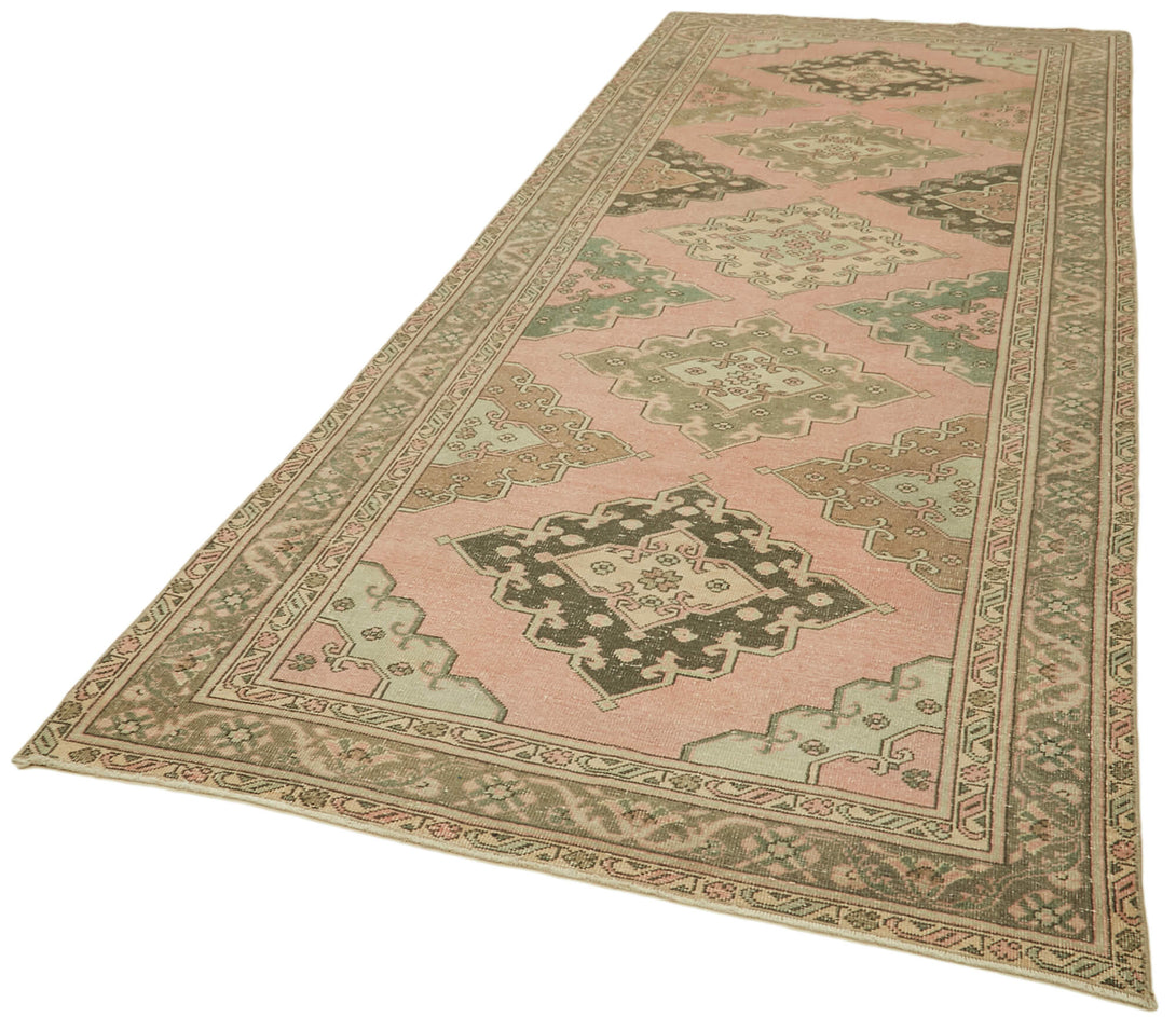 Handmade Vintage Runner > Design# OL-AC-39902 > Size: 4'-9" x 12'-9", Carpet Culture Rugs, Handmade Rugs, NYC Rugs, New Rugs, Shop Rugs, Rug Store, Outlet Rugs, SoHo Rugs, Rugs in USA