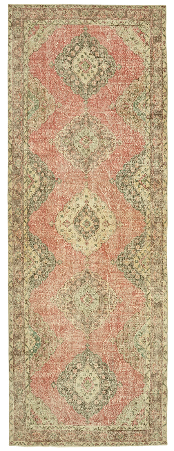 Handmade Vintage Runner > Design# OL-AC-39903 > Size: 4'-11" x 13'-0", Carpet Culture Rugs, Handmade Rugs, NYC Rugs, New Rugs, Shop Rugs, Rug Store, Outlet Rugs, SoHo Rugs, Rugs in USA