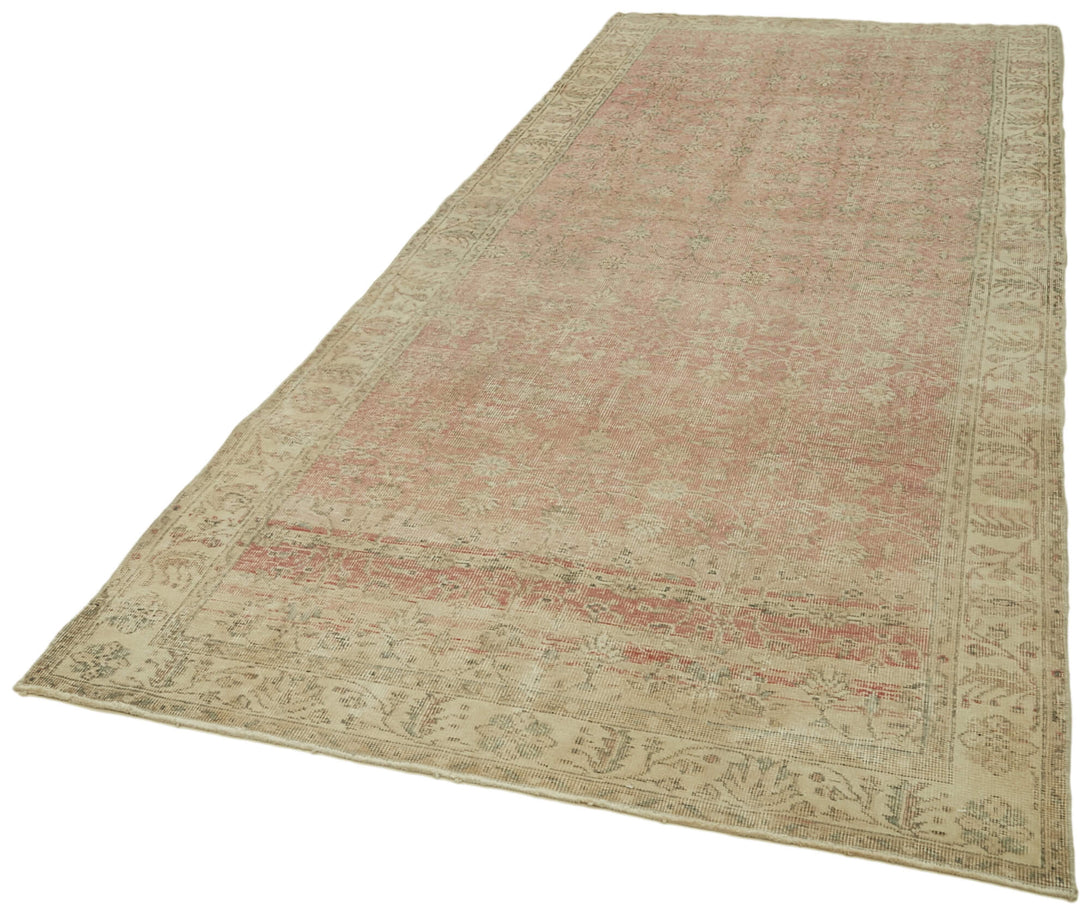 Handmade Vintage Runner > Design# OL-AC-39905 > Size: 4'-9" x 12'-1", Carpet Culture Rugs, Handmade Rugs, NYC Rugs, New Rugs, Shop Rugs, Rug Store, Outlet Rugs, SoHo Rugs, Rugs in USA