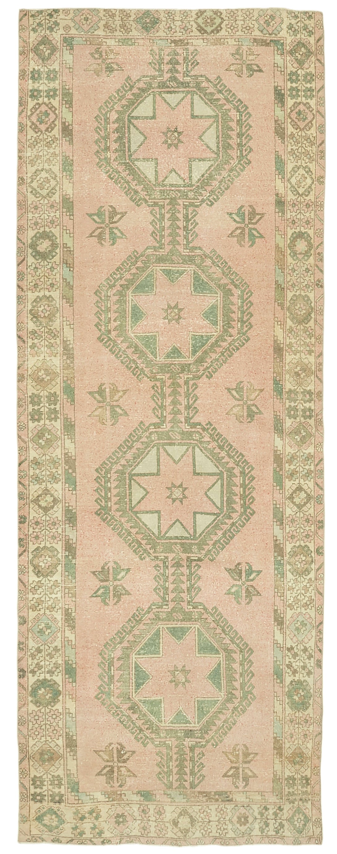 Handmade Vintage Runner > Design# OL-AC-39907 > Size: 4'-9" x 12'-10", Carpet Culture Rugs, Handmade Rugs, NYC Rugs, New Rugs, Shop Rugs, Rug Store, Outlet Rugs, SoHo Rugs, Rugs in USA