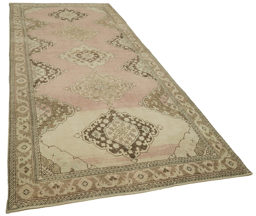 Handmade Vintage Runner > Design# OL-AC-39915 > Size: 4'-9" x 12'-10", Carpet Culture Rugs, Handmade Rugs, NYC Rugs, New Rugs, Shop Rugs, Rug Store, Outlet Rugs, SoHo Rugs, Rugs in USA