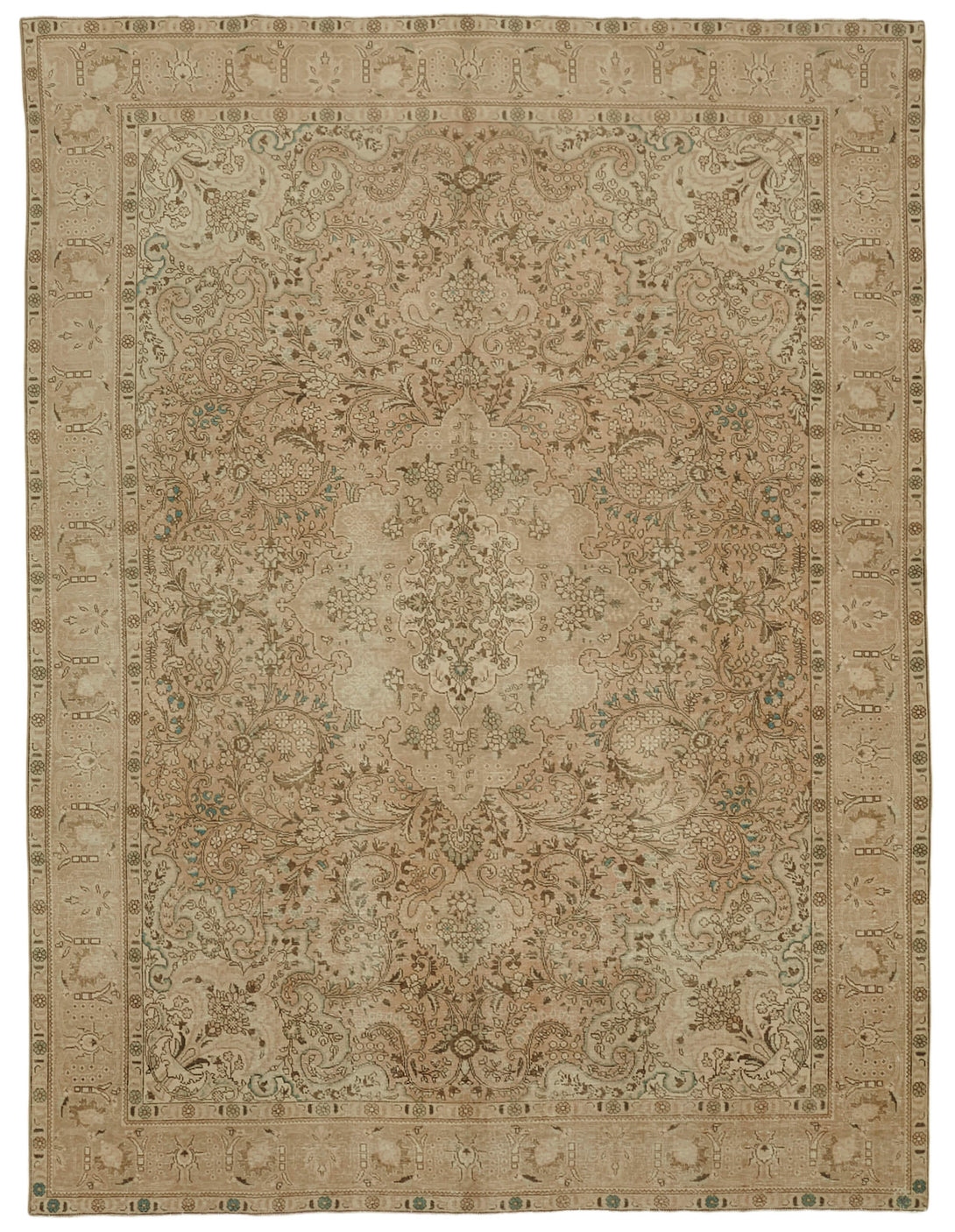 Handmade Persian Vintage Area Rug > Design# OL-AC-41057 > Size: 9'-5" x 12'-4", Carpet Culture Rugs, Handmade Rugs, NYC Rugs, New Rugs, Shop Rugs, Rug Store, Outlet Rugs, SoHo Rugs, Rugs in USA