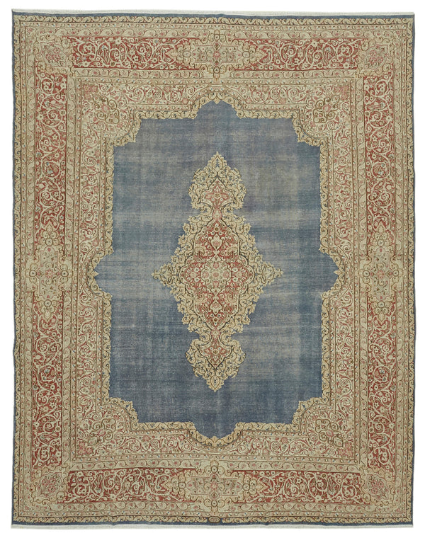 Handmade Persian Vintage Area Rug > Design# OL-AC-41059 > Size: 8'-11" x 11'-8", Carpet Culture Rugs, Handmade Rugs, NYC Rugs, New Rugs, Shop Rugs, Rug Store, Outlet Rugs, SoHo Rugs, Rugs in USA