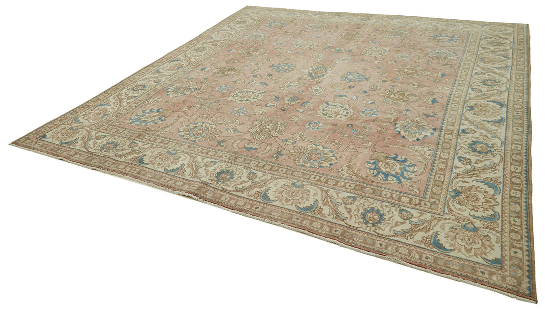 Handmade Persian Vintage Area Rug > Design# OL-AC-41068 > Size: 9'-8" x 11'-3", Carpet Culture Rugs, Handmade Rugs, NYC Rugs, New Rugs, Shop Rugs, Rug Store, Outlet Rugs, SoHo Rugs, Rugs in USA