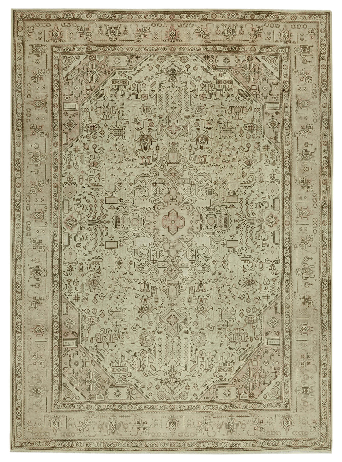 Handmade Persian Vintage Area Rug > Design# OL-AC-41069 > Size: 8'-2" x 11'-1", Carpet Culture Rugs, Handmade Rugs, NYC Rugs, New Rugs, Shop Rugs, Rug Store, Outlet Rugs, SoHo Rugs, Rugs in USA