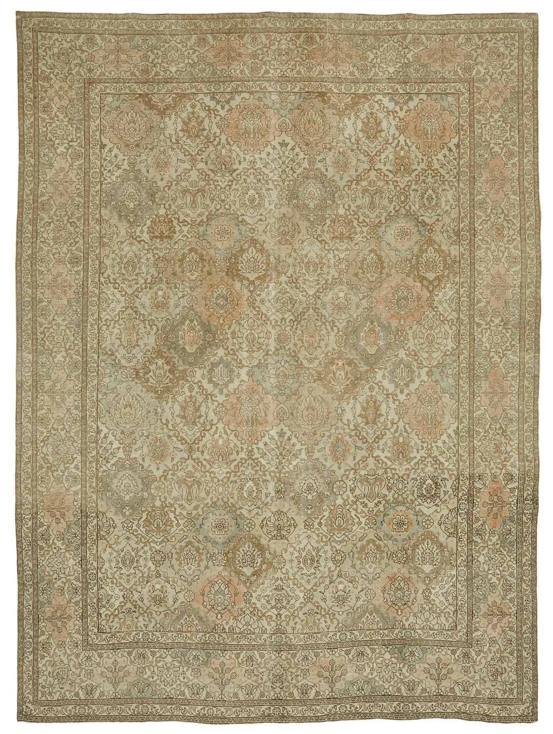Handmade Persian Vintage Area Rug > Design# OL-AC-41070 > Size: 9'-7" x 12'-10", Carpet Culture Rugs, Handmade Rugs, NYC Rugs, New Rugs, Shop Rugs, Rug Store, Outlet Rugs, SoHo Rugs, Rugs in USA