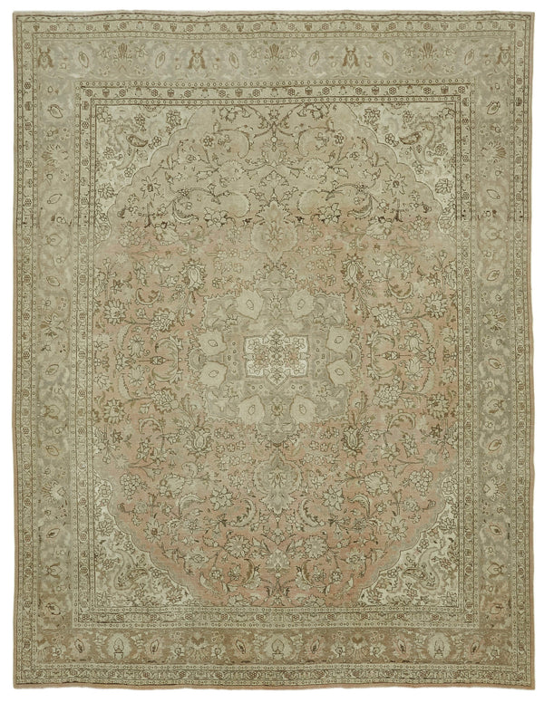 Handmade Persian Vintage Area Rug > Design# OL-AC-41071 > Size: 9'-7" x 12'-6", Carpet Culture Rugs, Handmade Rugs, NYC Rugs, New Rugs, Shop Rugs, Rug Store, Outlet Rugs, SoHo Rugs, Rugs in USA