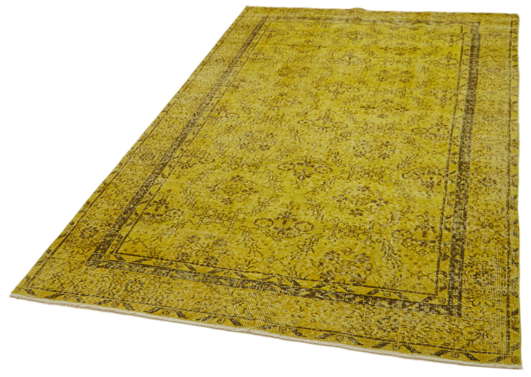 Handmade Overdyed Area Rug > Design# OL-AC-41151 > Size: 5'-1" x 8'-9", Carpet Culture Rugs, Handmade Rugs, NYC Rugs, New Rugs, Shop Rugs, Rug Store, Outlet Rugs, SoHo Rugs, Rugs in USA