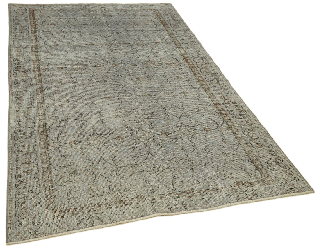 Handmade Overdyed Area Rug > Design# OL-AC-41162 > Size: 4'-9" x 7'-11", Carpet Culture Rugs, Handmade Rugs, NYC Rugs, New Rugs, Shop Rugs, Rug Store, Outlet Rugs, SoHo Rugs, Rugs in USA