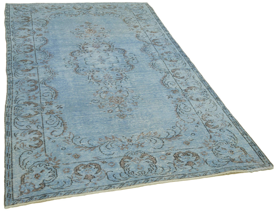 Handmade Overdyed Area Rug > Design# OL-AC-41185 > Size: 4'-11" x 8'-7", Carpet Culture Rugs, Handmade Rugs, NYC Rugs, New Rugs, Shop Rugs, Rug Store, Outlet Rugs, SoHo Rugs, Rugs in USA