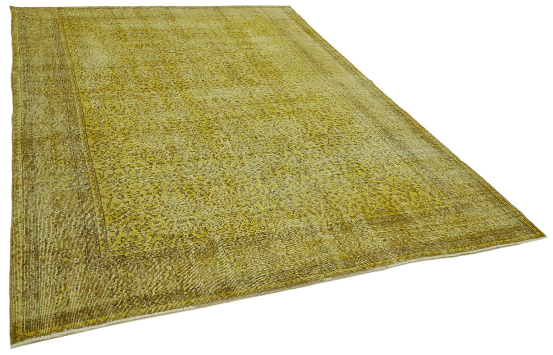 Handmade Overdyed Area Rug > Design# OL-AC-41212 > Size: 6'-10" x 10'-4", Carpet Culture Rugs, Handmade Rugs, NYC Rugs, New Rugs, Shop Rugs, Rug Store, Outlet Rugs, SoHo Rugs, Rugs in USA
