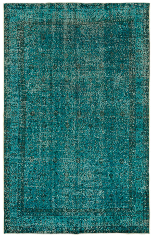 Handmade Overdyed Area Rug > Design# OL-AC-41218 > Size: 6'-9" x 10'-6", Carpet Culture Rugs, Handmade Rugs, NYC Rugs, New Rugs, Shop Rugs, Rug Store, Outlet Rugs, SoHo Rugs, Rugs in USA