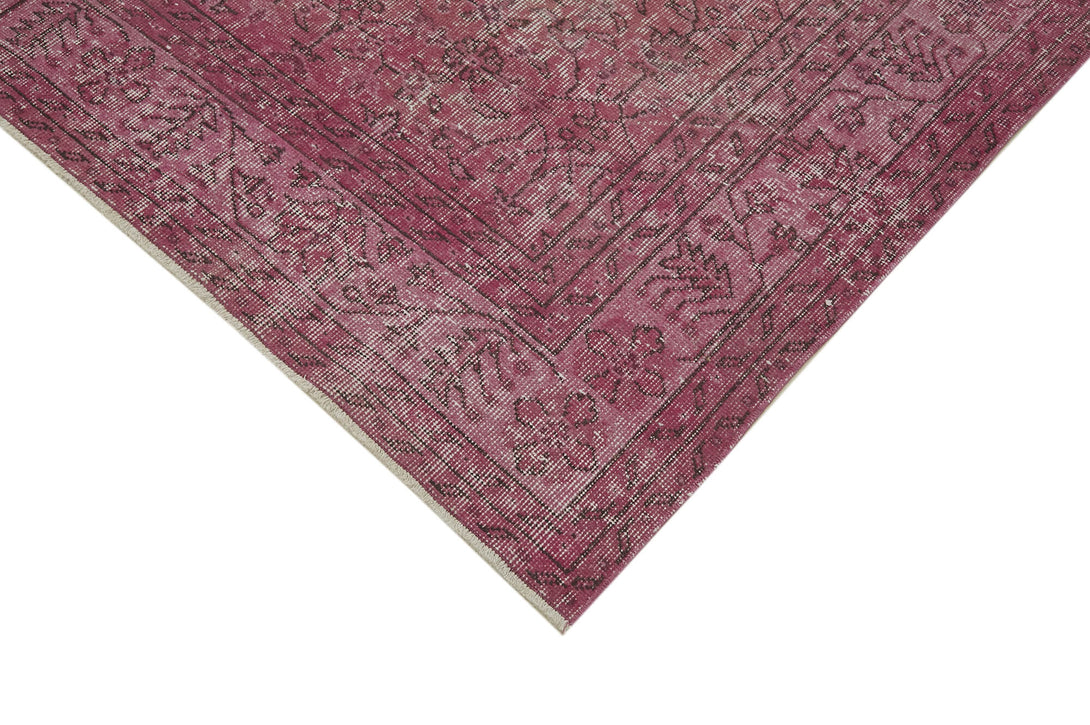 Handmade Overdyed Area Rug > Design# OL-AC-41220 > Size: 6'-8" x 10'-6", Carpet Culture Rugs, Handmade Rugs, NYC Rugs, New Rugs, Shop Rugs, Rug Store, Outlet Rugs, SoHo Rugs, Rugs in USA