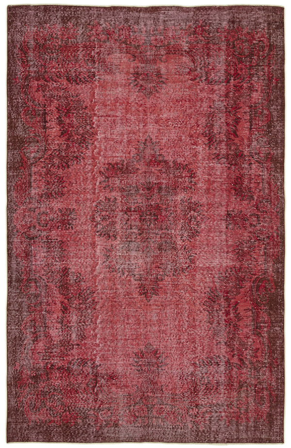 Handmade Overdyed Area Rug > Design# OL-AC-41270 > Size: 6'-0" x 9'-5", Carpet Culture Rugs, Handmade Rugs, NYC Rugs, New Rugs, Shop Rugs, Rug Store, Outlet Rugs, SoHo Rugs, Rugs in USA