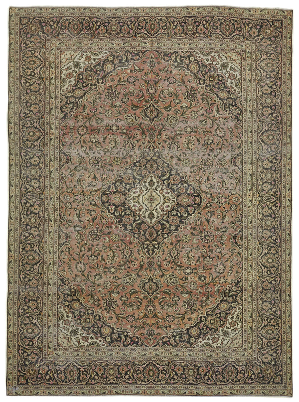 Handmade Persian Vintage Area Rug > Design# OL-AC-41285 > Size: 9'-4" x 12'-10", Carpet Culture Rugs, Handmade Rugs, NYC Rugs, New Rugs, Shop Rugs, Rug Store, Outlet Rugs, SoHo Rugs, Rugs in USA